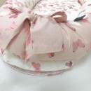 Protectie somn – Baby Nest Fluturi roz